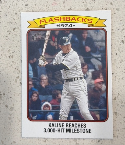 2023 Topps Heritage Baseball Flashbacks #BF-10 Al Kaline — front