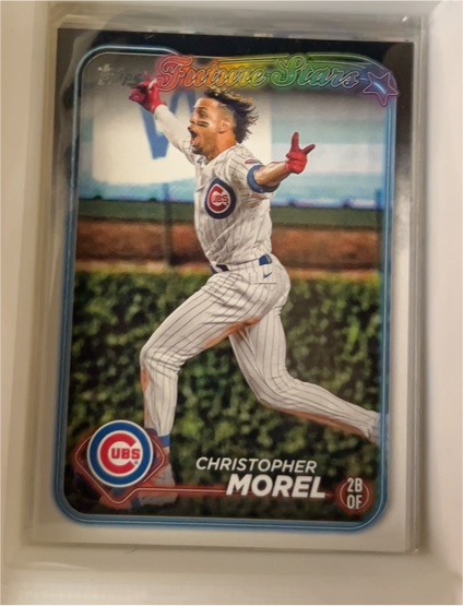 2024 Topps Series 1 Future Stars #128 Christopher Morel — front