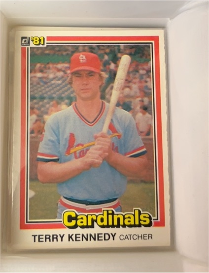 1981 Donruss #428 Terry Kennedy — front