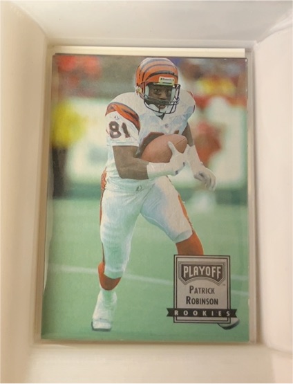 1993 Playoff #81 Patrick Robinson — front