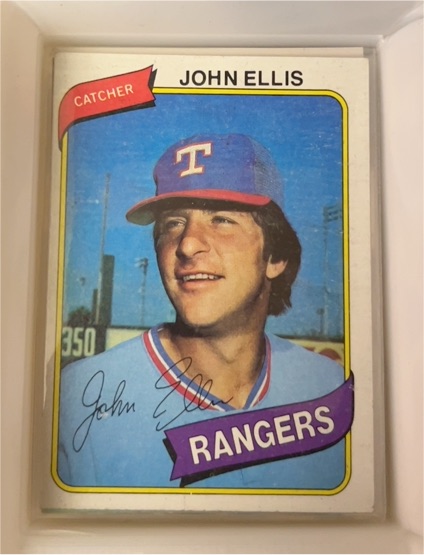 1980 Topps #283 John Ellis — front