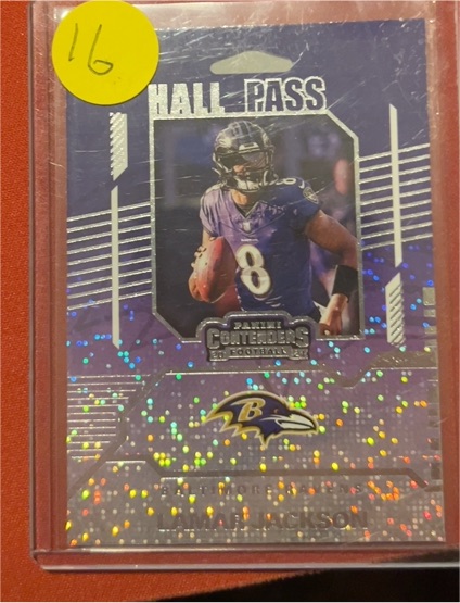 2024 Panini Contenders #9 Lamar Jackson — front