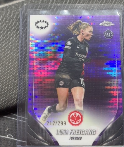 2023-24 Topps Chrome UEFA Women's Champions League #34 Laura Freigang — front