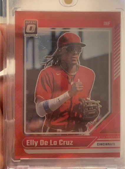 2024 Donruss Optic #18 Elly De La Cruz Cincinnati Reds — front
