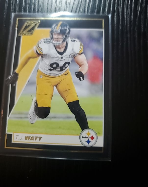 2024 Panini Zenith #85 T.J. Watt — front