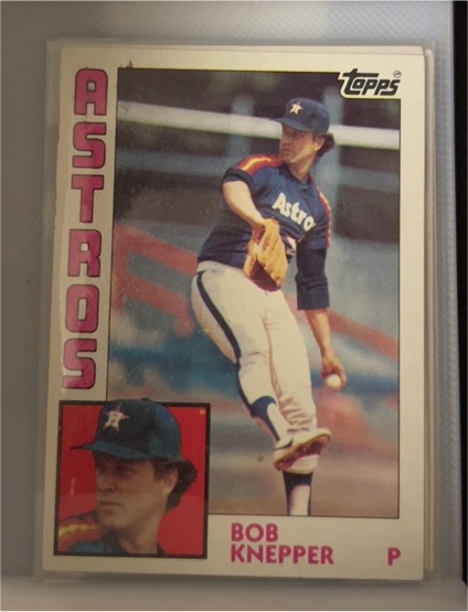 1984 Topps #93 Bob Knepper — front