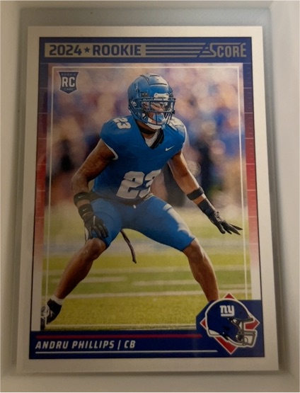 2024 Panini Score #349 Andru Phillips — front