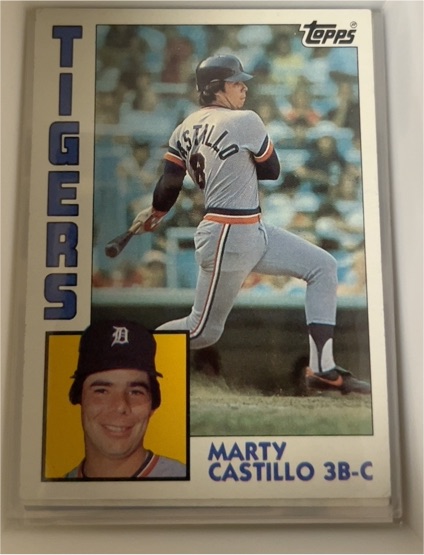 1984 Topps #303 Marty Castillo — front