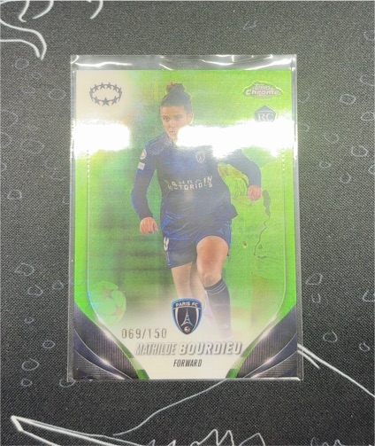 2023-24 Topps Chrome UEFA Women's Champions League #51 Mathilde Bourdieu — front