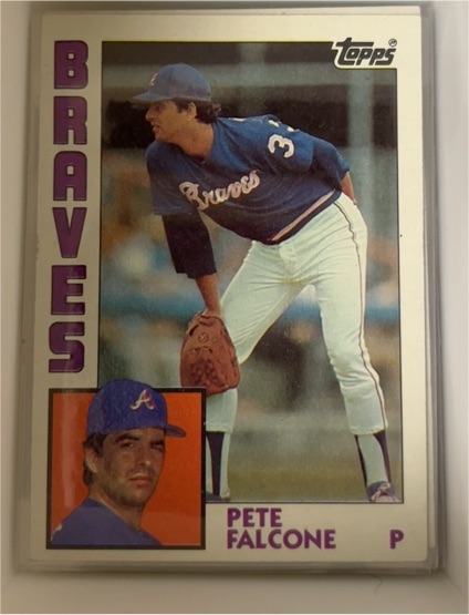 1984 Topps #521 Pete Falcone — front