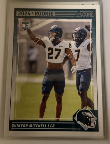 2024 Panini Score #311 Quinyon Mitchell — front