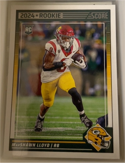 2024 Panini Score #391 MarShawn Lloyd — front