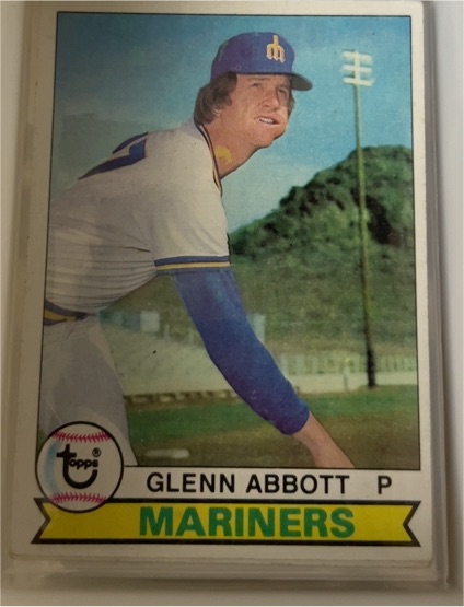 1979 Topps #497 Glenn Abbott Seattle Mariners — front