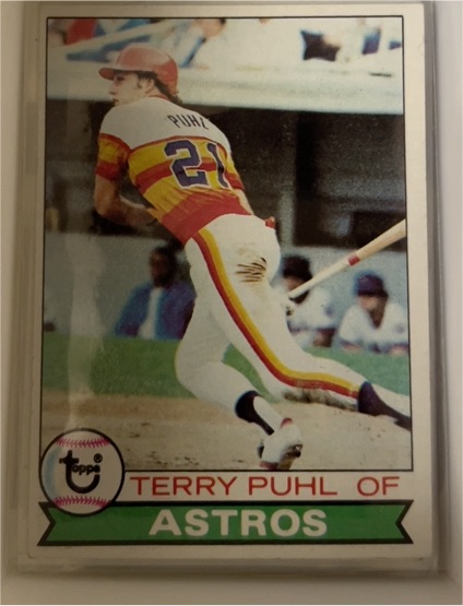 1979 Topps #617 Terry Puhl Houston Astros — front