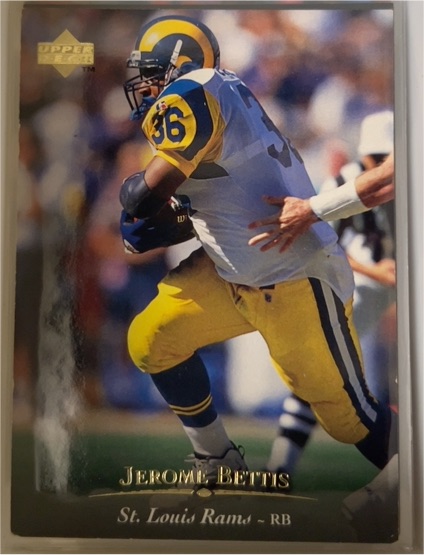 1995 Upper Deck #155 Jerome Bettis — front