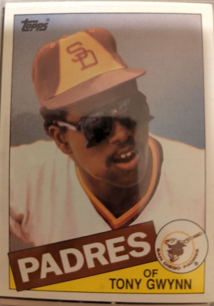 1985 Topps #660 Tony Gwynn — front