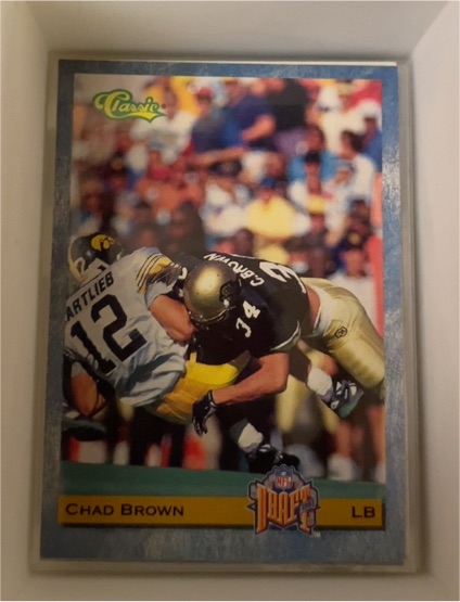 1993 Classic Draft #76 Chad Brown — front