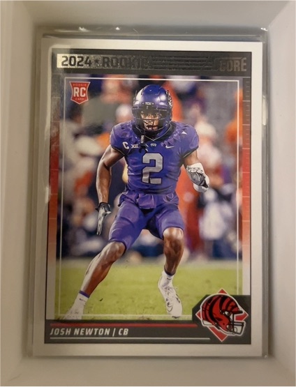2024 Panini Score #357 Josh Newton — front