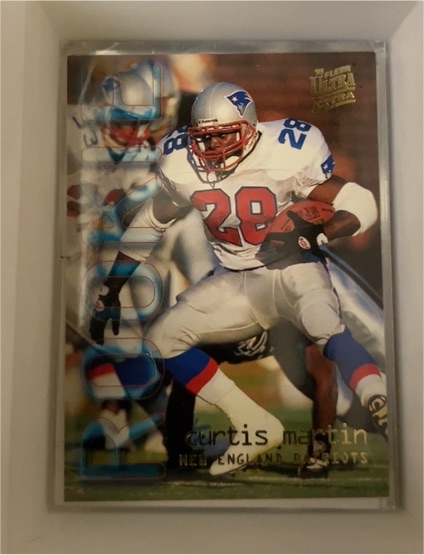 1995 Fleer Ultra #447 Curtis Martin Rookie — front