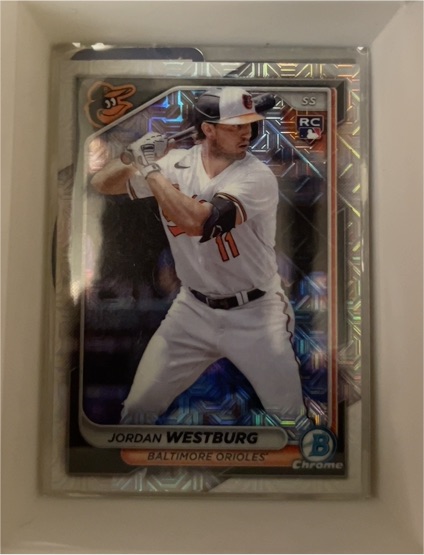2024 Bowman Chrome #42 Jordan Westburg — front