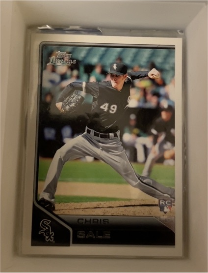 2011 Topps Lineage #29 Chris Sale — front