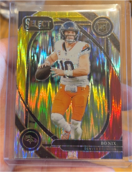 2024 Panini Select #221 Bo Nix — front