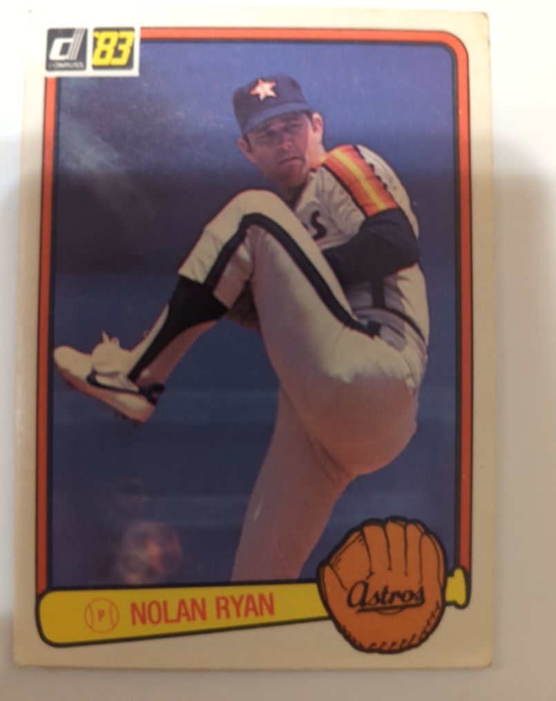 1983 Donruss #118 Nolan Ryan — front