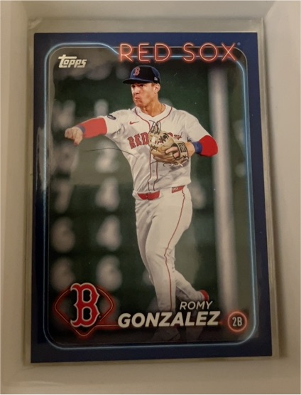 2024 Topps Update #US21 Romy Gonzalez — front