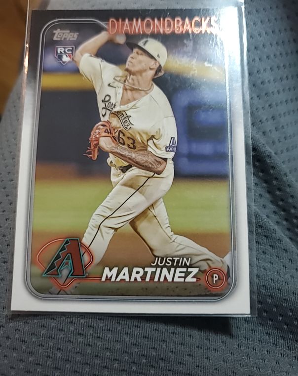 2024 Topps Series 1 #325 Justin Martinez — front