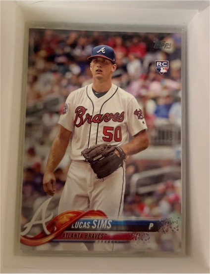 2018 Topps #278 Lucas Sims — front
