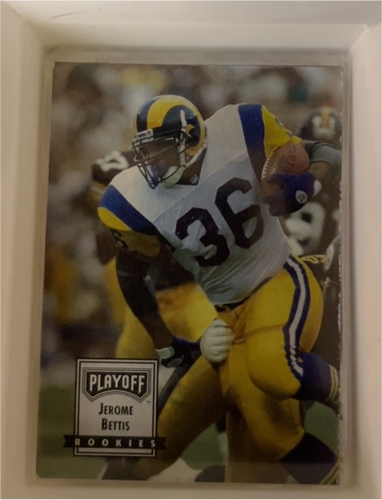 1993 Playoff Contenders #124 Jerome Bettis Rookie — front