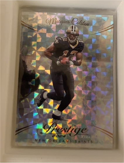2024 Panini Prestige Diamond Xtra Points Marques Colston — front