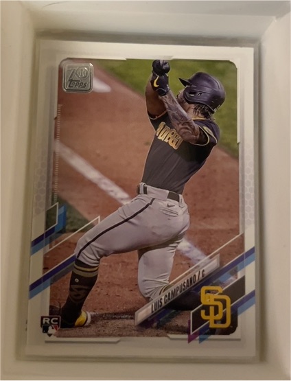 2021 Topps Series 2 #381 Luis Campusano — front