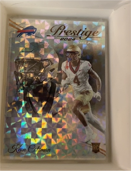 2024 Panini Prestige #339 Keon Coleman — front