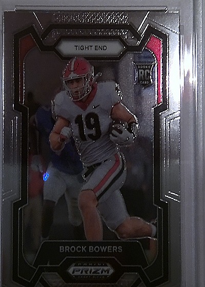 2023 Panini Prizm #RC Brock Bowers — front