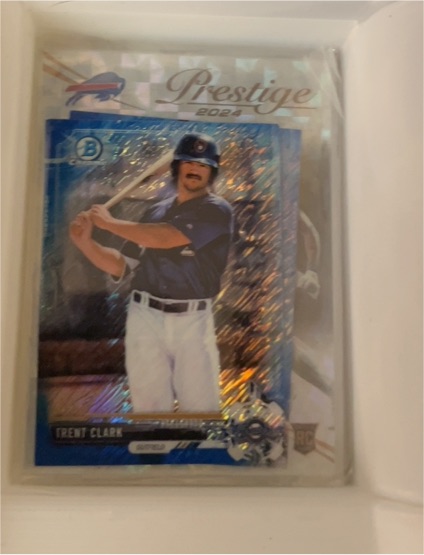 2024 Bowman Chrome #BCP-215 Trent Clark — front