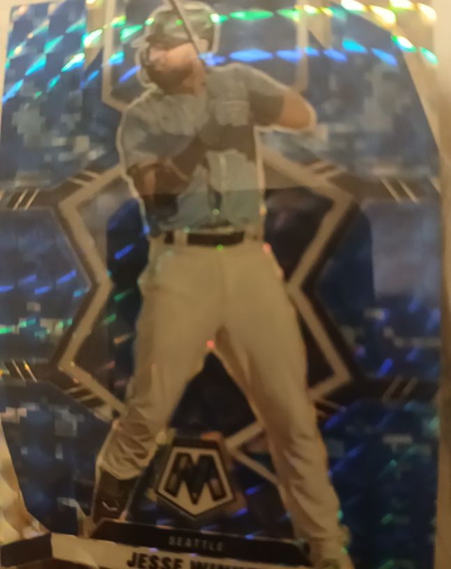 2022 Panini Mosaic #14 Jesse Winker — front