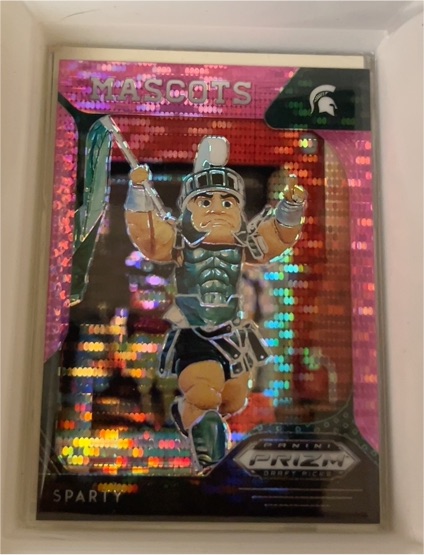 2019 Panini Prizm Draft Picks Mascots #67 Sparty — front