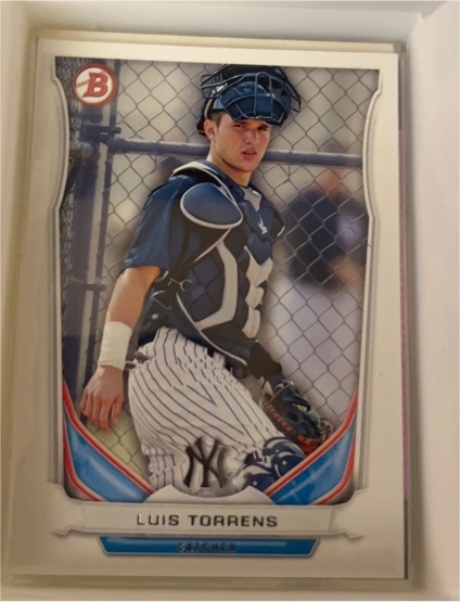 2014 Bowman Draft Picks & Prospects #TP-55 Luis Torrens — front