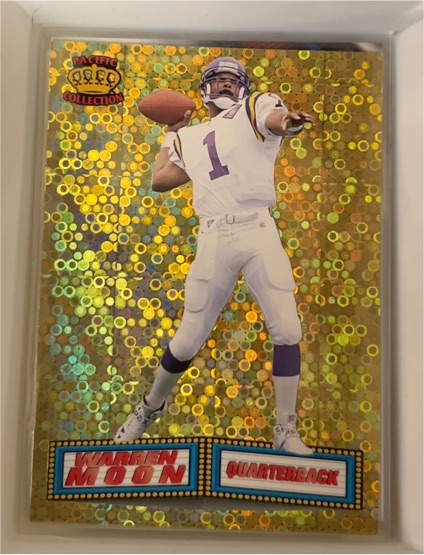 1994 Pacific Crown Collection Marquee Prisms #21 Warren Moon — front
