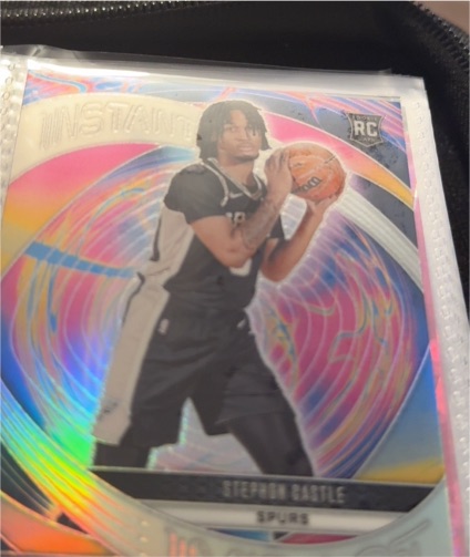 2024-25 Panini Prizm Instant Impact #4 Stephon Castle — front