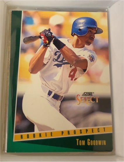 1993 Score Select #349 Tom Goodwin — front