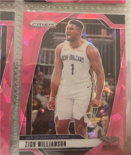2024-25 Panini Prizm #10 Zion Williamson — front