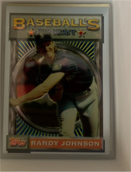 1993 Topps Finest #154 Randy Johnson — front