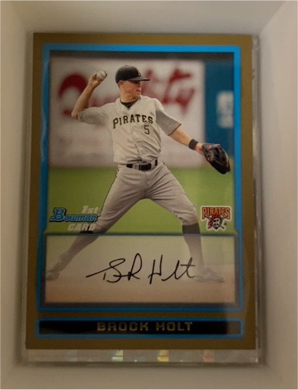 2009 Bowman Draft Prospects #BDPP25 Brock Holt — front
