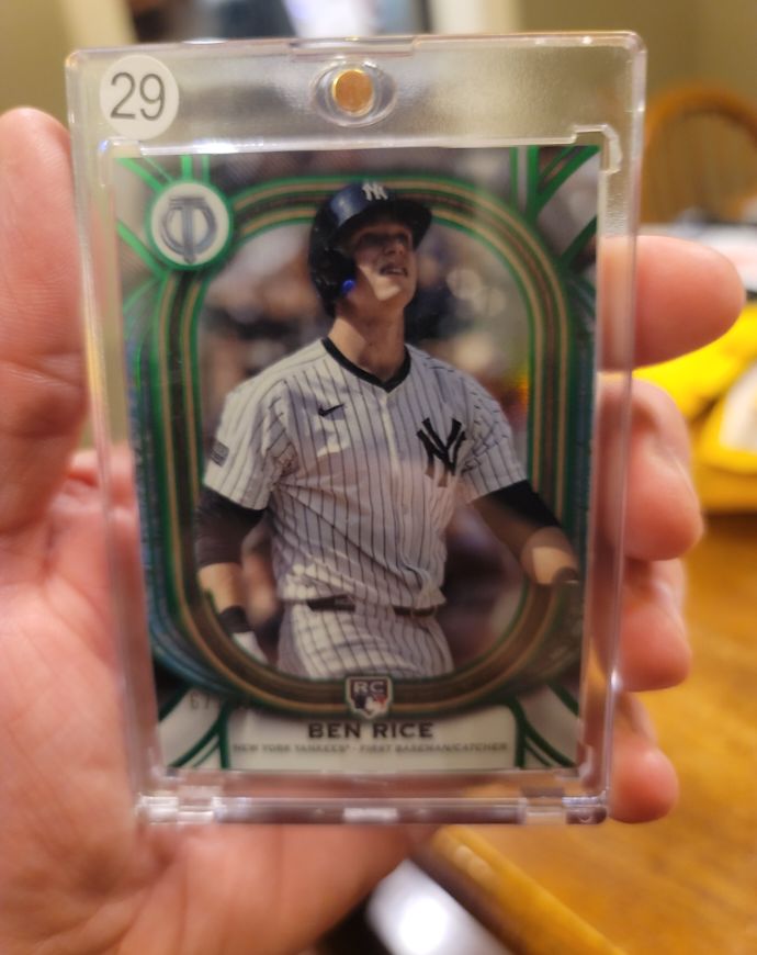 2025 Topps Tribute #97 Ben Rice — front