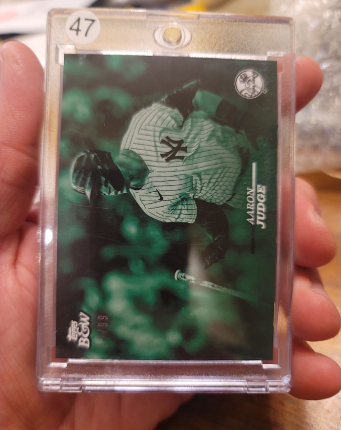 2024 Topps Black & White #7 Aaron Judge — front