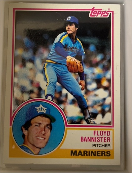 1983 Topps #545 Floyd Bannister — front