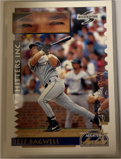 1995 Score #554 Jeff Bagwell Houston Astros — front