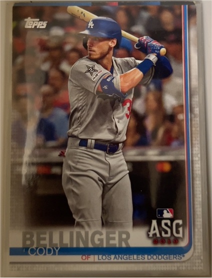 2019 Topps Update #US25 Cody Bellinger — front